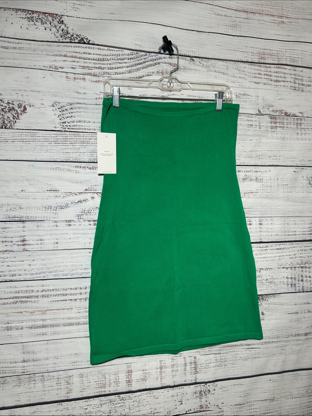The Wolf Gang Bettina Strapless Tube Dress Color Amazon Large NWT - Picture 16 of 16
